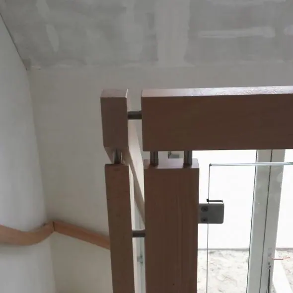 Houten balustrade