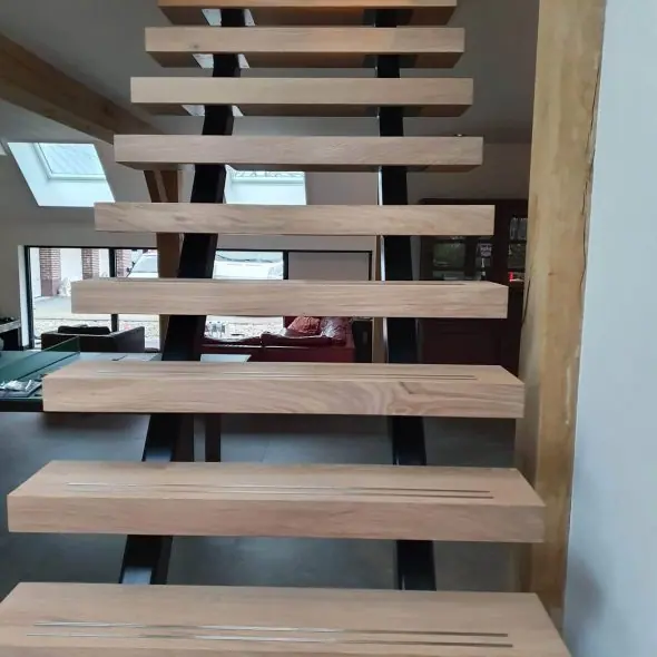 Houten trap op maat