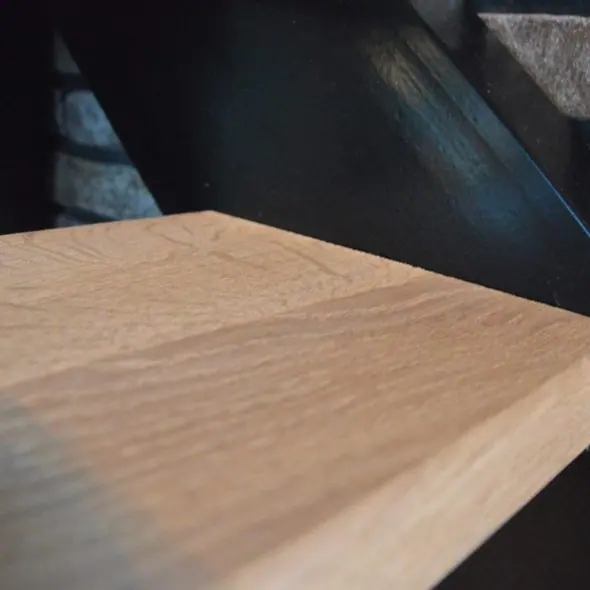 Houten traptrede