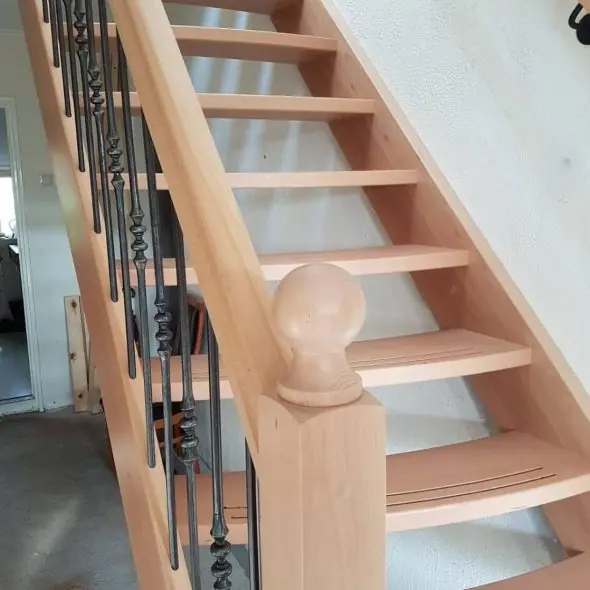 Trap van beukenhout