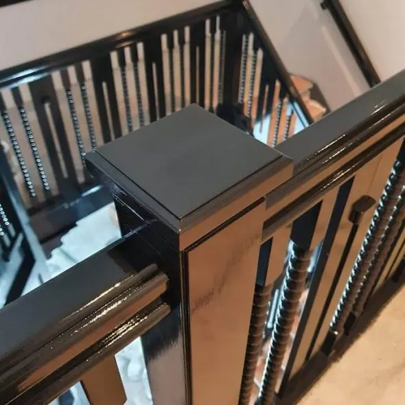 Hekwerk voor trap