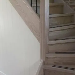 Onderkwart trap dicht