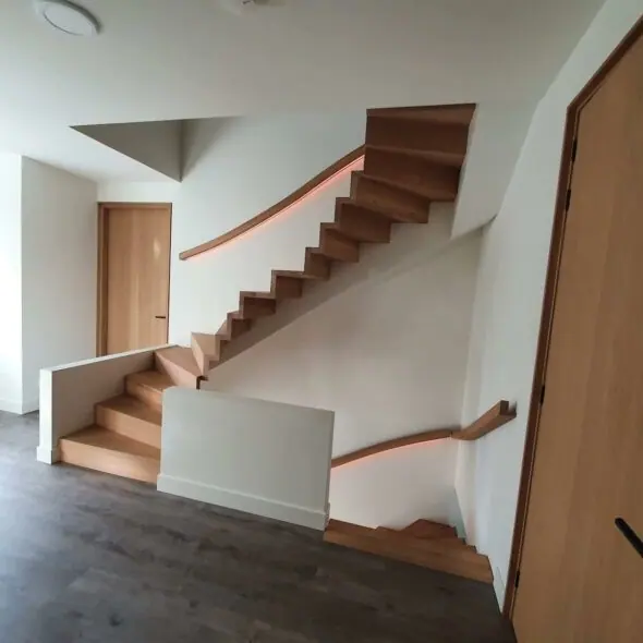Halfslag trap