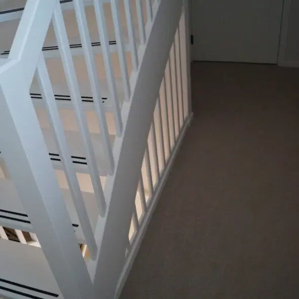 Vuren trap hekwerk