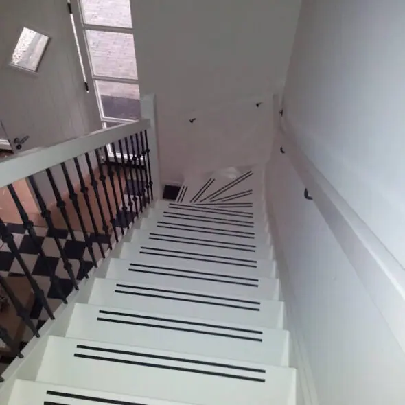 Vurenhouten trap