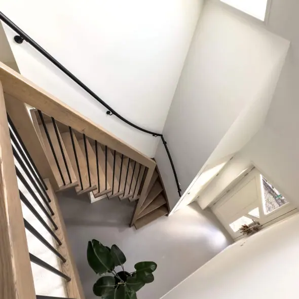 Onderkwart vanaf boven