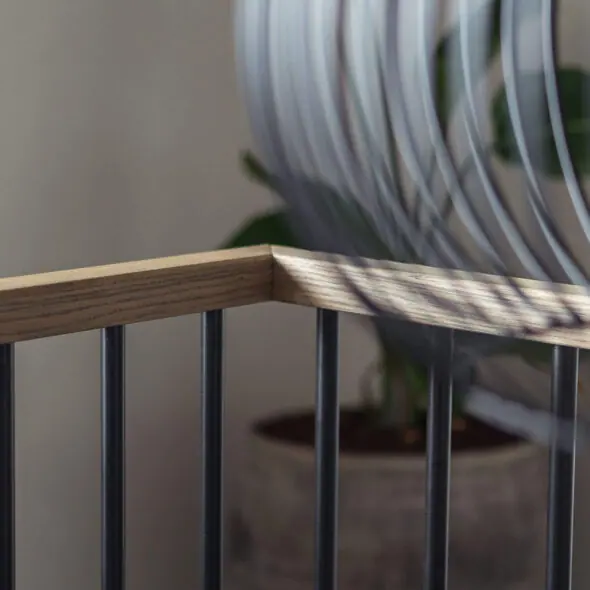 Hoek van balustrade