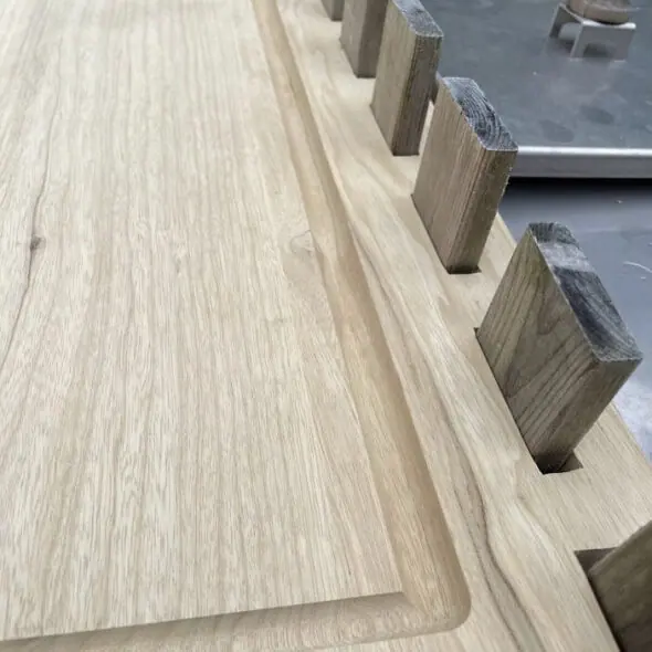 Hottub tafel bevestiging