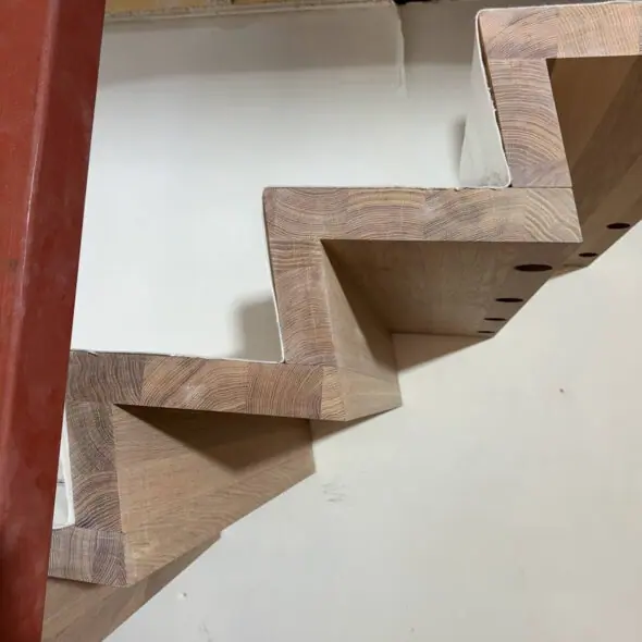 Constructie van trap