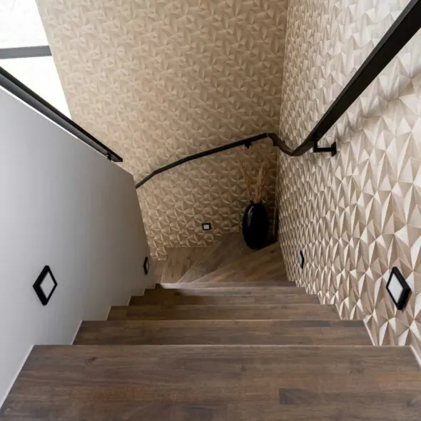 Luxe Rubberwood trap