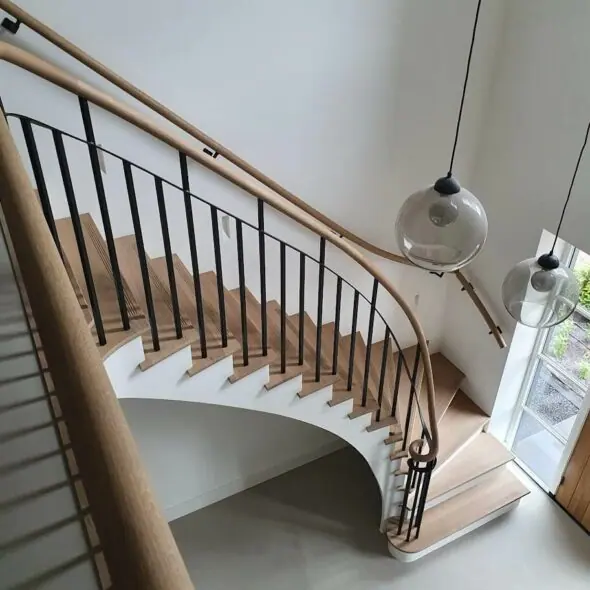 Jaren 30 stijl trap