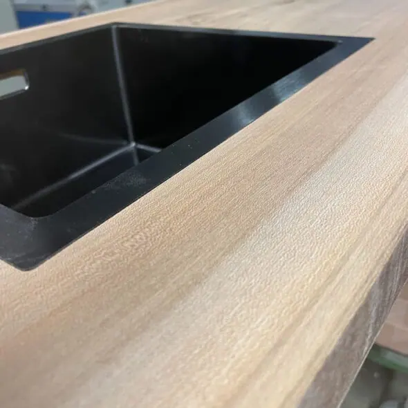 Houten aanrechtblad voor keuken
