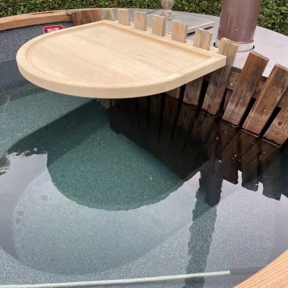 Houtgestookte hottub